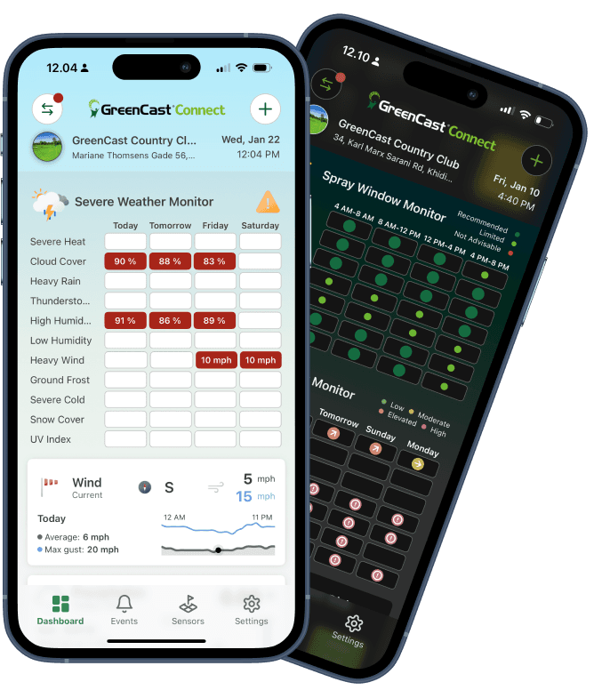 GreenCast Connect Mobile App Screenshot